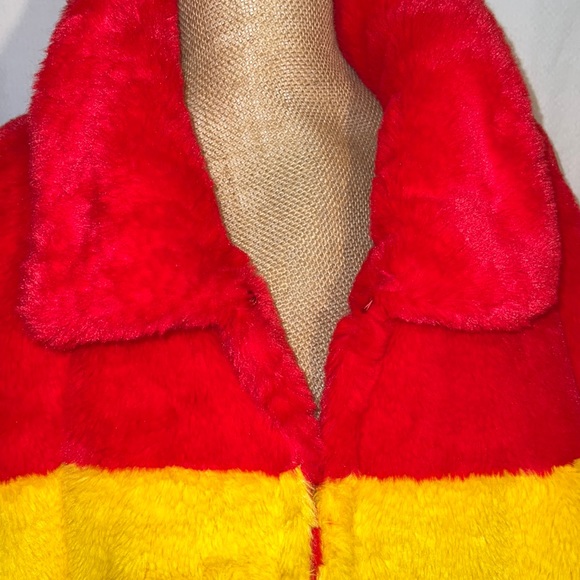 Anthropologie faux fur car coat with front pockets - Picture 5 of 6